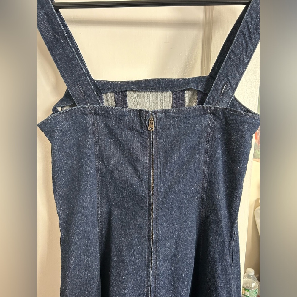 Abercrombie & Fitch Mila Denim Midi Dress - Picture 7 of 7